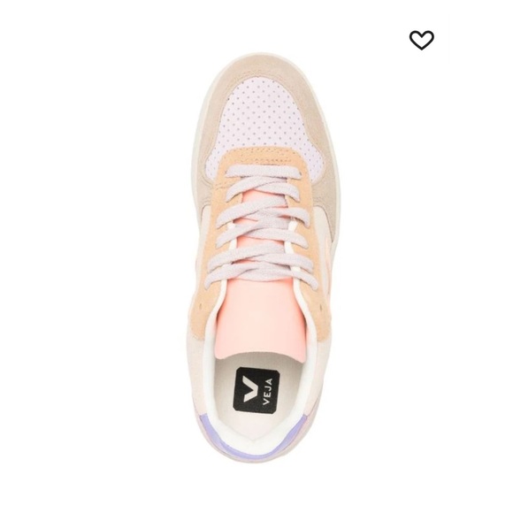 NEW Veja V-10 Suede (Multi / Peach) - Picture 3 of 5